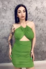 Frauenkleid 003 hellgrün Bella