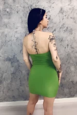 Frauenkleid 003 hellgrün Bella
