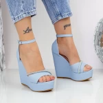 Sandalen auf der 2HXS22 -Plattform blau Mei