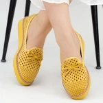 Frauenschuhe ds6 gelb jeden Tag Mei