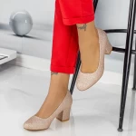 Boot Schuhe XKK251A Champagner | Mei