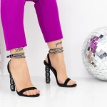 Sandalen mit dicken Absätzen 2bd30 schwarz | Mei