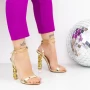 Sandalen mit einer dicken Ferse 2bd30 Zloty | Mei