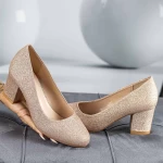 Boot Schuhe XKK251A Champagner | Mei