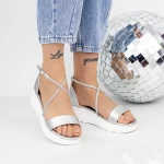 Frauensandalen 2HXS10 Silber | Mei