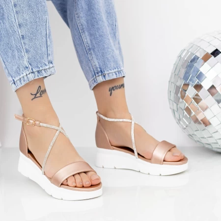 Frauensandalen 2HXS10 Champagner | Mei