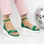 Frauensandalen 2HXS12 Grün Mei