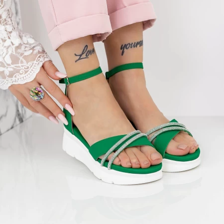 Frauensandalen 2HXS12 Grün Mei