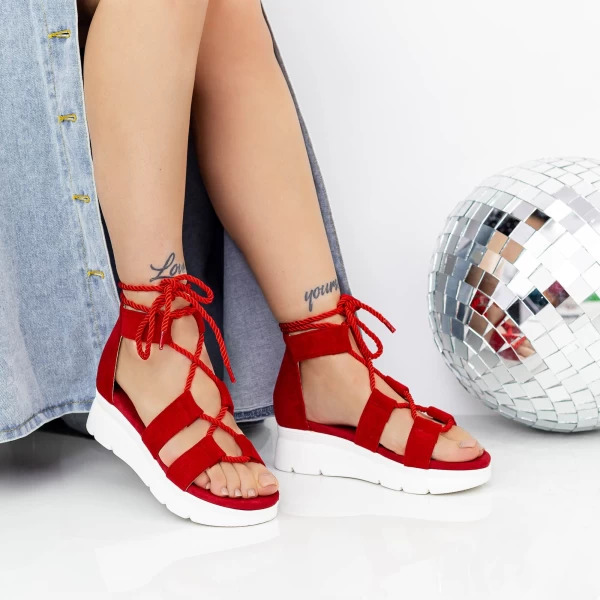 Frauensandalen 2HXS29 rot Mei