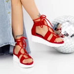 Frauensandalen 2HXS29 rot Mei