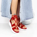 Frauensandalen 2HXS29 rot Mei