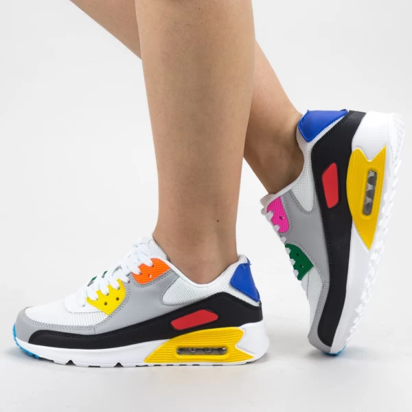 Frauen Sportschuhe 0590 PSD Weißgelb | Mei