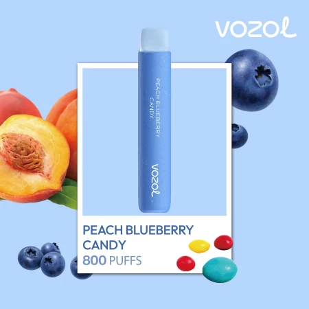 One -Time Electronic Shisha Star800 Peach Blueberry Candy | Vozol
