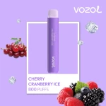 One -Time Electronic Shisha Star800 Cranberry Ice | Vozol