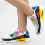 Frauen Sportschuhe 0590 PSD Weißgelb | Mei