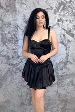Frauenkleid 10564 Schwarz Kikiriki