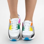 Frauen Sportschuhe 0590 PSD Weißgelb | Mei