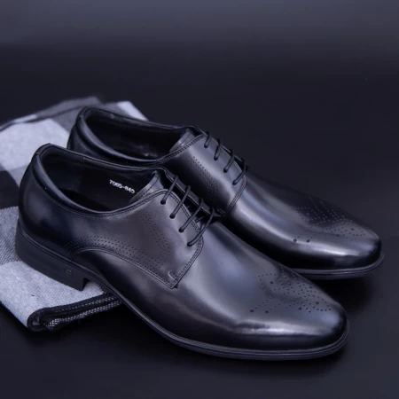 Herrenschuhe 7065-845 Schwarz | Stephano