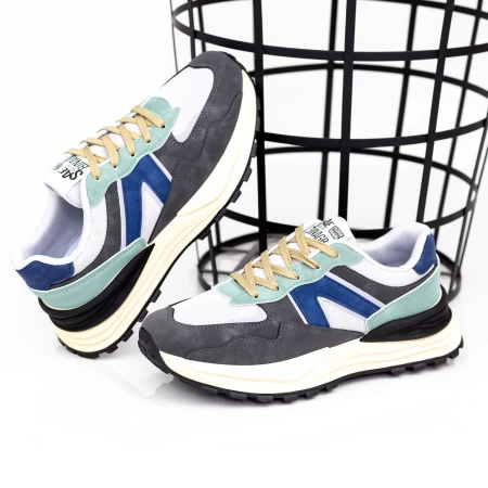 Herren-Sportschuhe 8802 Gray-Green | Mei