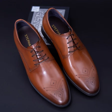 Herrenschuhe 7065-845 Brown Stephano