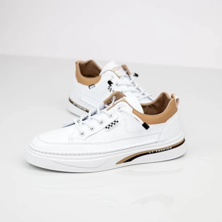 Herren CF2312 Sportschuhe White-Khaki | Mei