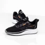 Herren Sportschuhe H-3 Schwarz Mei