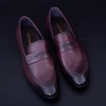 Herrenschuhe 003-831 Kirsche Stephano