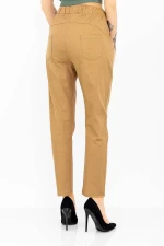 Frauen MR2204-2 Brown Hosen Gesicht