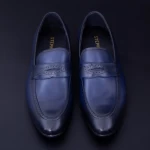 Herrenschuhe 003-831 Blau Stephano