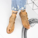 Frauen 2pt1 Gold Sandalen Mei