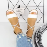 Frauen 2pt5 Sandalen weiß Mei