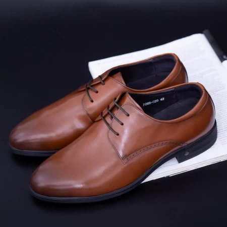 Herrenschuhe f066-020 braun Stephano