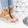 Frauen 2pt10 Silbersandalen Mei