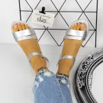 Frauen 2pt10 Silbersandalen Mei