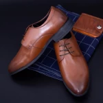 Herrenschuhe f066-020 braun Stephano