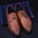 Herrenschuhe f066-020 braun Stephano