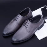 Herrenschuhe F066-020 Grau Stephano