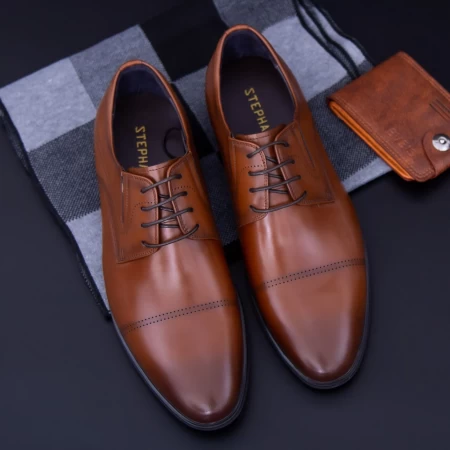 Herrenschuhe 7065-844 Brown Stephano
