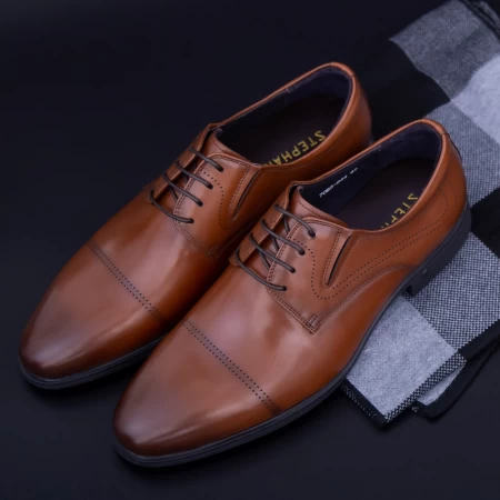 Herrenschuhe 7065-844 Brown Stephano