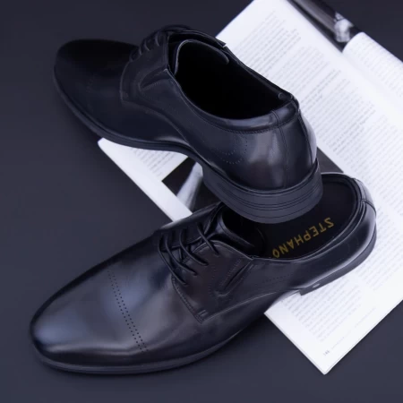Herrenschuhe 7065-844 Schwarz | Stephano