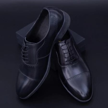 Herrenschuhe F066-023 Schwarz | Stephano