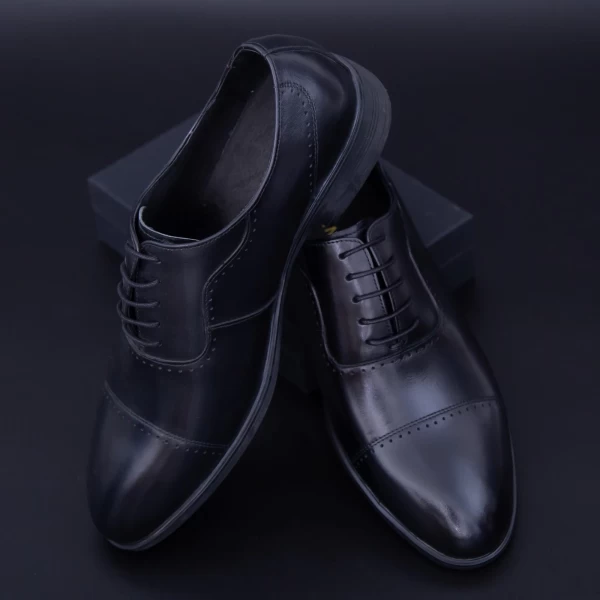 Herrenschuhe F066-023 Schwarz | Stephano