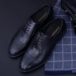 Herrenschuhe F066-023 Schwarz | Stephano
