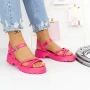 Frauensandalen G689-1 Fuchsia | Mei