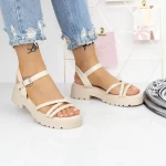 Frauensandalen G689-1 Beige Mei