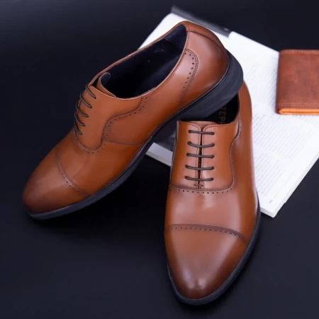 Herrenschuhe f066-023 braun Stephano