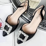 Ballerinas von 62-1 Schwarz Mei