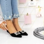 Ballerinas 23106-2 Schwarz Mei