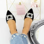 Ballerinas 23106-2 Schwarz Mei