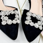 Ballerinas 23106-2 Schwarz Mei